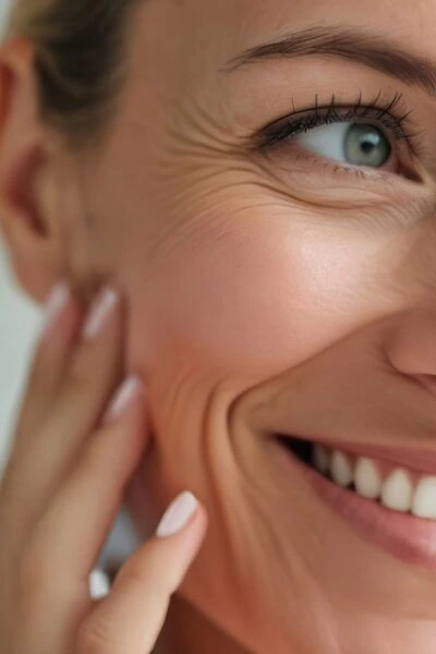 Radiant natural skin after Botox treatment